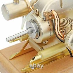 R90S Gasoline Flat-twin Four-stroke Miniature Motorcycle Engine Model 3.2cc ICE