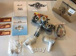 RCGF 70CC TWIN cylinder r/c aircraft Gas Engine new version withslanted plugs
