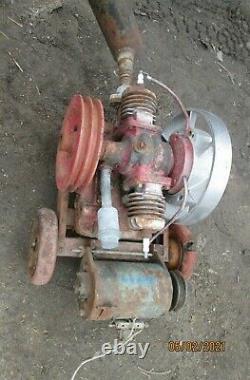 Rare Maytag Washing Machine Twin Cylinder Gas Stationary Engine Motor Original