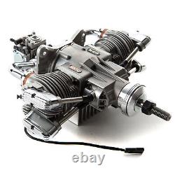 Saito Engines 61cc 4-Stroke Gas Twin Engine CC SAIEG61TS Gas Engines 4 Stroke