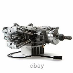 Saito Engines FG-61TS 61cc 4-Stroke Gas Twin Engine CC SAIEG61TS Gas Engines 4