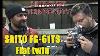 Sniffing New Saito Fg 61ts Flat Twin Gasoline 4 Stroke Engine Unboxing U0026 Review
