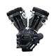 T124 S&S Cycle Twin Cam HD Engine Black Edition 06-17 dyna 640 Cams