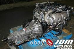 Toyota Soarer Sc300 Twin Turbo Engine Trans Jdm 2jzgte 0620830 Free Shipping