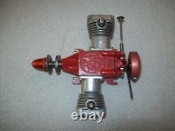 Vintage Viking 65 Twin Spark Ignition Model Airplane Engine Mfg, by Macval Co